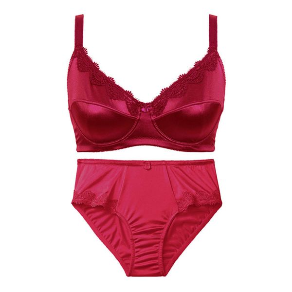 miaoersidai women plus size bra set unlined embroidery satin full coverage bra 36 38 40 42 44 46 c d dd ddd e f g y200708, Red;black
miaoersidai women plus size bra set unlined embroidery satin full coverage bra 36 38 40 42 44 46 c d dd ddd e f g y200708, Red;black