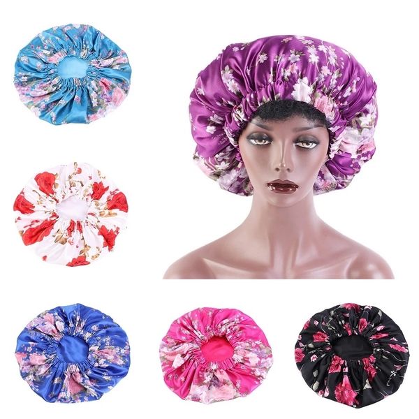 new women big size fashion print bonnet night sleep cap satin lining soft head wear ladies headwrap hair care hat, Blue;gray
new women big size fashion print bonnet night sleep cap satin lining soft head wear ladies headwrap hair care hat, Blue;gray