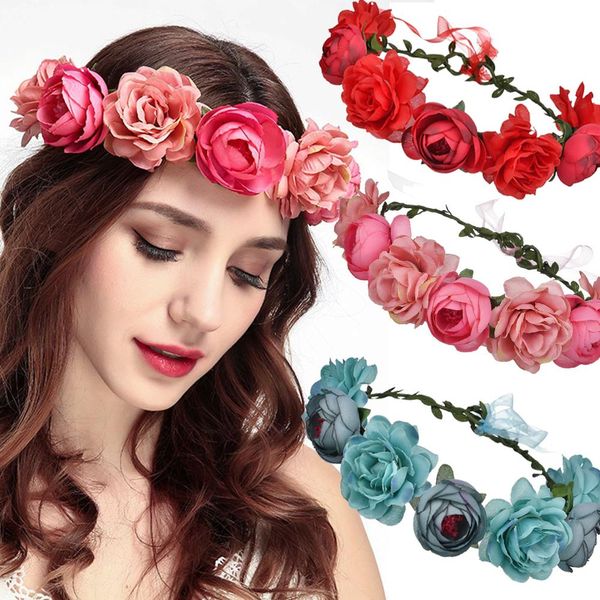 rose flower crown wreath women wedding tiaras head band floral headwear bridesmaid bridal headpiece beach headband garland q bbytoc
rose flower crown wreath women wedding tiaras head band floral headwear bridesmaid bridal headpiece beach headband garland q bbytoc