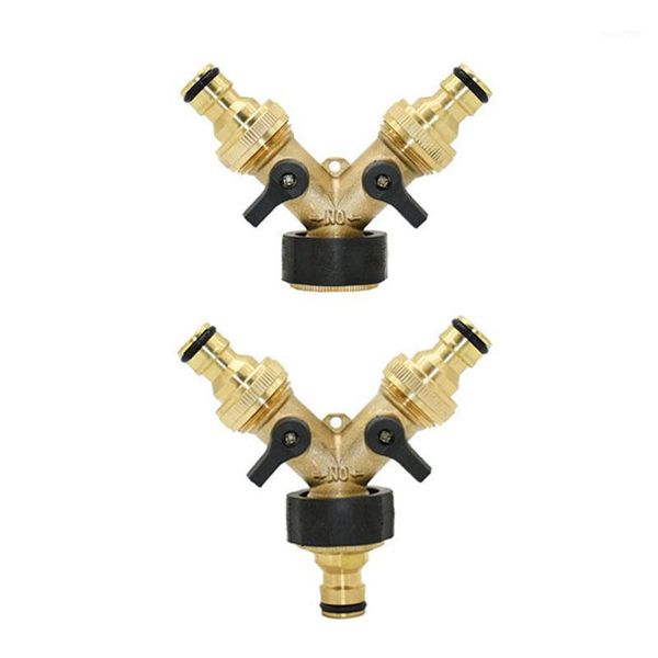 brass 3/4 thread 2-way garden tap water splitter y irrigation valve female 3/4 garden hose splitter watering 1pcs1
brass 3/4 thread 2-way garden tap water splitter y irrigation valve female 3/4 garden hose splitter watering 1pcs1
