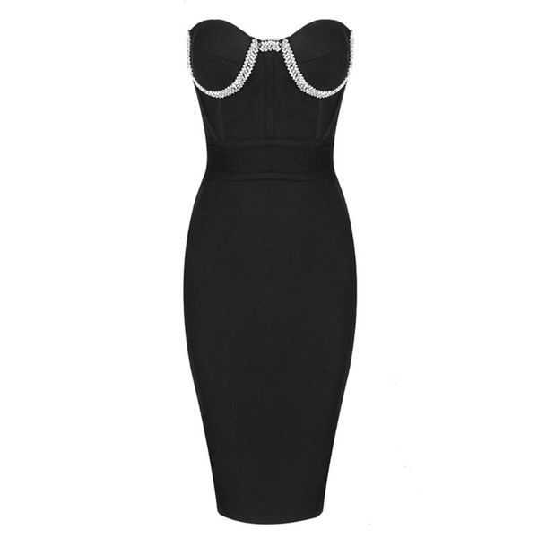 casual dresses ocstrade 2021 arrivals women strapless diamonds bandage dress summer black club party bodycon, Black;gray
casual dresses ocstrade 2021 arrivals women strapless diamonds bandage dress summer black club party bodycon, Black;gray