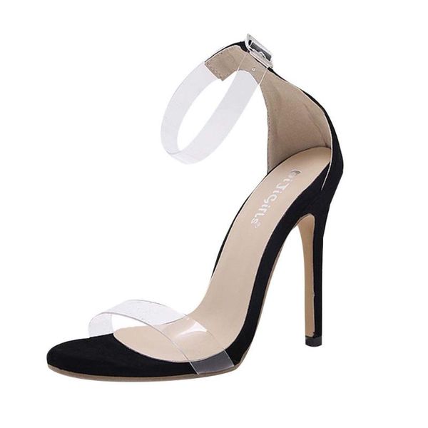 sagace new casual shoes women transparent cool women's pumps shoes high heels sandals suede stitching buckle pumps women, Black
sagace new casual shoes women transparent cool women's pumps shoes high heels sandals suede stitching buckle pumps women, Black