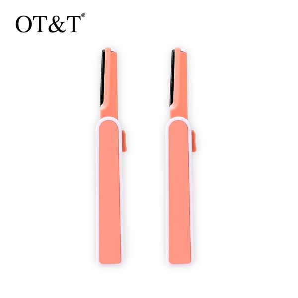 ot&t 2pcs/set retractable macro eyebrow trimmer hair remover facial razor blades shaver sharp portable set makeup tool kit 0285
ot&t 2pcs/set retractable macro eyebrow trimmer hair remover facial razor blades shaver sharp portable set makeup tool kit 0285