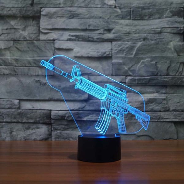 2021 new gun light indoor table led lamp night lighting 7 color changing outlet 12r7 
2021 new gun light indoor table led lamp night lighting 7 color changing outlet 12r7
