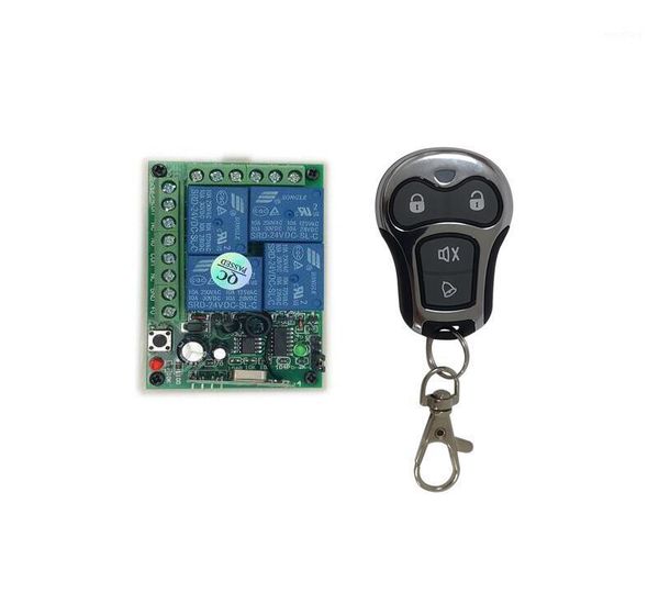 433mhz dc 24v 10a 4 channel rf wireless remote control lighting switch system receiver transmitter car modification1
433mhz dc 24v 10a 4 channel rf wireless remote control lighting switch system receiver transmitter car modification1