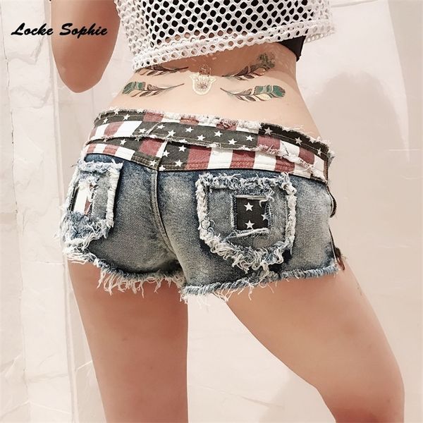 low waist women jeans denim shorts summer denim national flag prints broken hole shorts ladies skinny super short jeans t200701, White;black
low waist women jeans denim shorts summer denim national flag prints broken hole shorts ladies skinny super short jeans t200701, White;black