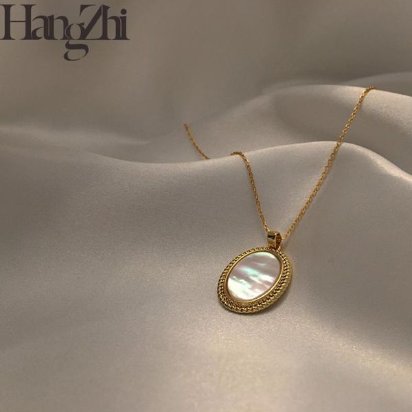 chains hangzhi 2021 vintage trendy elegant freshwater shell oval pendant choker clavicle necklace for women girls party jewelry, Silver
chains hangzhi 2021 vintage trendy elegant freshwater shell oval pendant choker clavicle necklace for women girls party jewelry, Silver
