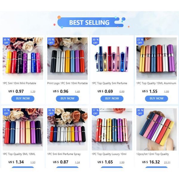1pc 15ml aluminum perfume bottle empty refillable spray perfume atomizers bottles jllmcv
1pc 15ml aluminum perfume bottle empty refillable spray perfume atomizers bottles jllmcv