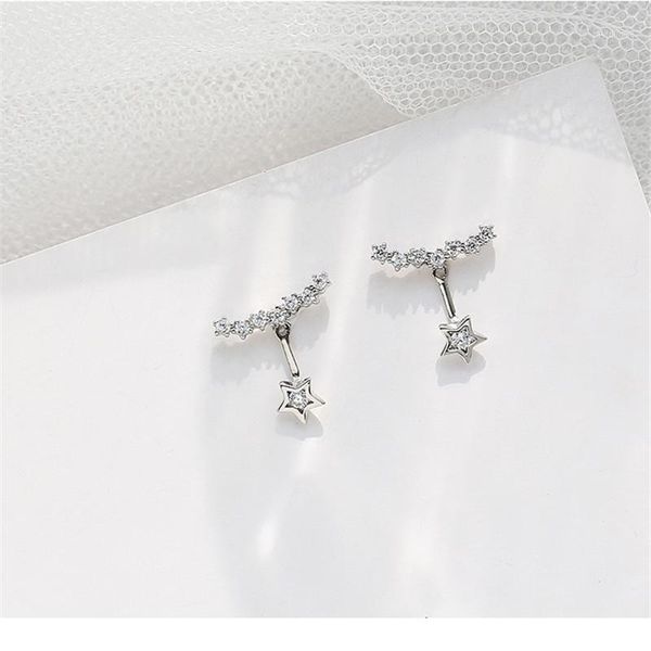 stud fashion cz zircon earring for women korean personality wild hipster star earrings jewelry wholesale gift1, Golden;silver
stud fashion cz zircon earring for women korean personality wild hipster star earrings jewelry wholesale gift1, Golden;silver