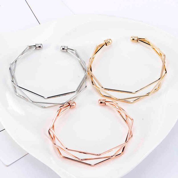 new gold metal alloy arrow link chain twist bangle new three layer romantic open cuff bangles/bracelet set for women gift, Golden;silver
new gold metal alloy arrow link chain twist bangle new three layer romantic open cuff bangles/bracelet set for women gift, Golden;silver