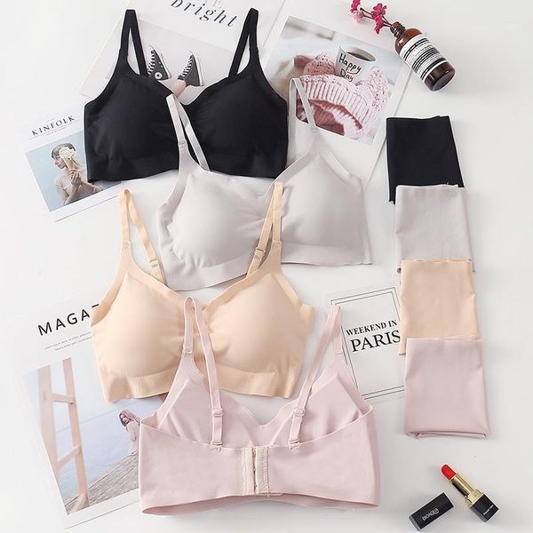 lingerie feminina seamless bra & brief set three hook-and-eye underwear lingerie for women intimates underwear & sleepwears1, Red;black
lingerie feminina seamless bra & brief set three hook-and-eye underwear lingerie for women intimates underwear & sleepwears1, Red;black