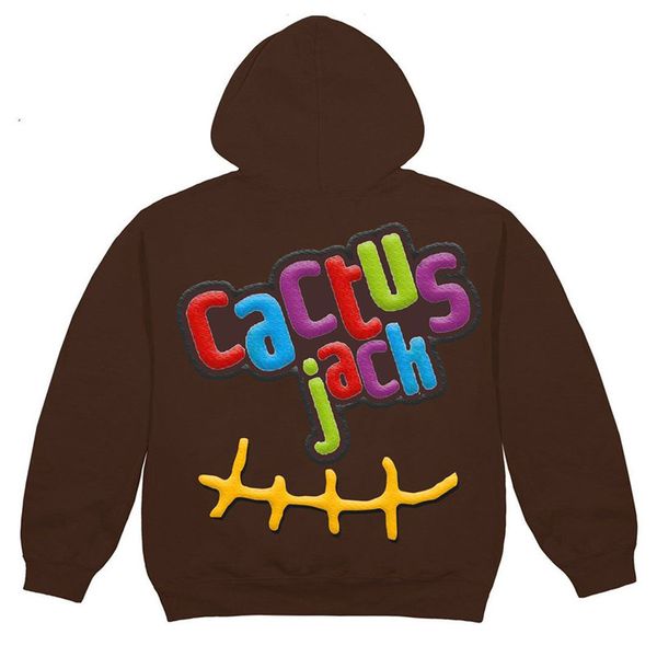 2021 new foaming printing travis scott trails hoodie women men cactus jack pullover hooded streetwear z18o, Black
2021 new foaming printing travis scott trails hoodie women men cactus jack pullover hooded streetwear z18o, Black