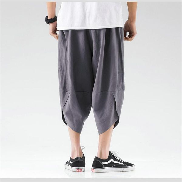 men's pants pantalones cruzados de verano para hombre, ropa calle, harén estilo chino holgado, casuale, Black
men's pants pantalones cruzados de verano para hombre, ropa calle, harén estilo chino holgado, casuale, Black