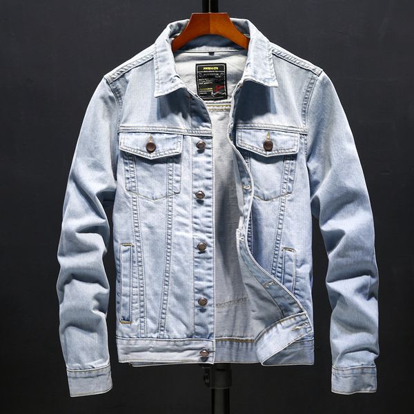 2021 mens slim men jacket jeans big size jet men's long sleeved lixar youth cotton coats l1hu, Black;brown
2021 mens slim men jacket jeans big size jet men's long sleeved lixar youth cotton coats l1hu, Black;brown