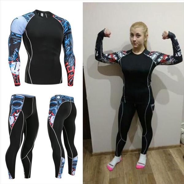 19 suit women sports womens running suit fleece thermal underwear compression tights shirt training leggings 2 piece kit, Gray
19 suit women sports womens running suit fleece thermal underwear compression tights shirt training leggings 2 piece kit, Gray