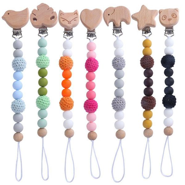 cartoon animal shape pacifier clip safe silicone bead pacifier chain for baby teether anti-loss chain holder clips gift1
cartoon animal shape pacifier clip safe silicone bead pacifier chain for baby teether anti-loss chain holder clips gift1