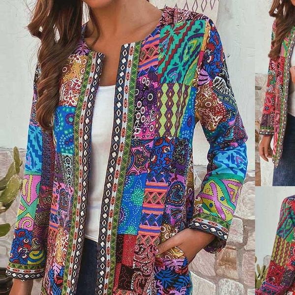 woman jacket coat new fashion autumn vintage ethnic style floral print long sleeve plus size drop shipping, Black;brown
woman jacket coat new fashion autumn vintage ethnic style floral print long sleeve plus size drop shipping, Black;brown