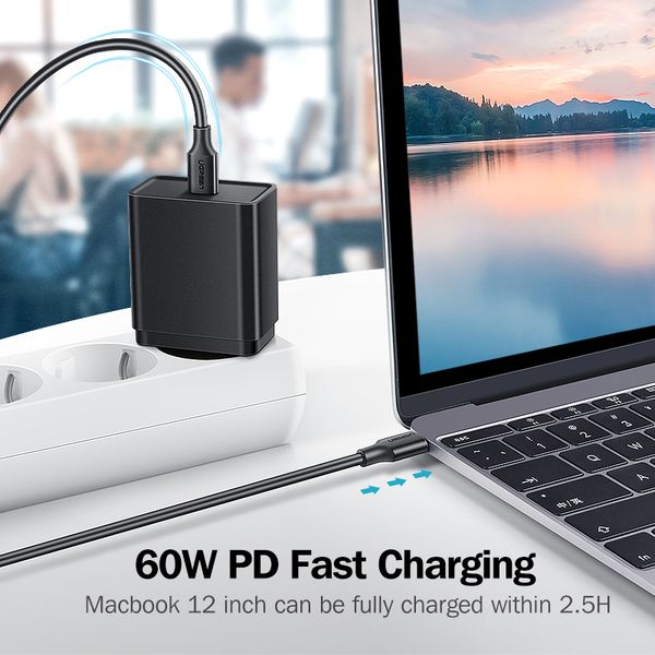 60w ugreeen type-c pd qc 4.0 быстрая зарядные данные macbook samsung s9 plus usb c cable для huawei mate 20
60w ugreeen type-c pd qc 4.0 быстрая зарядные данные macbook samsung s9 plus usb c cable для huawei mate 20