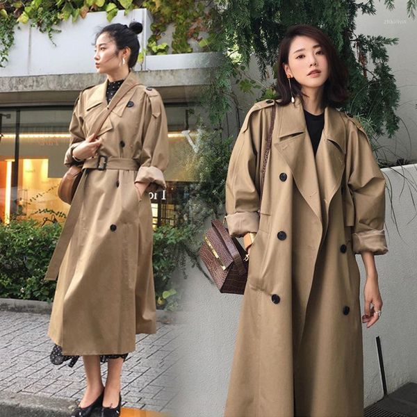 spring autumn luxury office ladies double-breasted long trench coats classic loose plus size women trench windbreak outerwear1, Tan;black
spring autumn luxury office ladies double-breasted long trench coats classic loose plus size women trench windbreak outerwear1, Tan;black