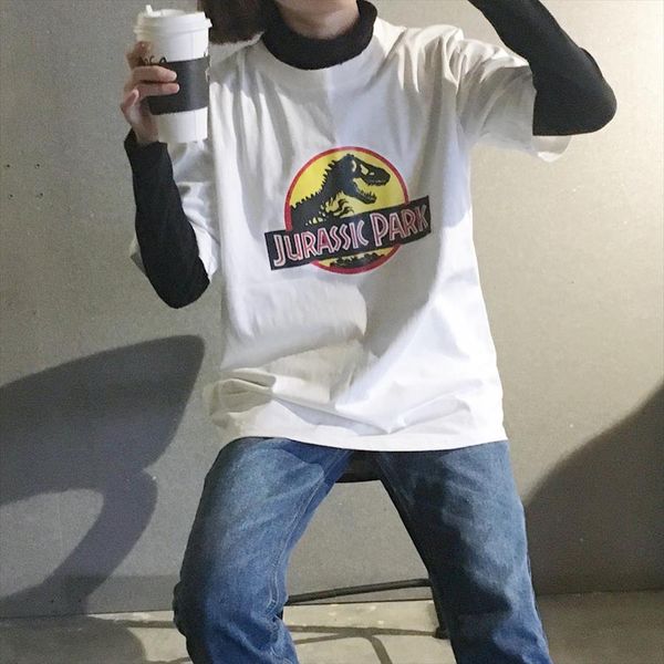 korean style simple all match printed college wind loose casual o neck short sleeve female t shirt drop shipping, White
korean style simple all match printed college wind loose casual o neck short sleeve female t shirt drop shipping, White