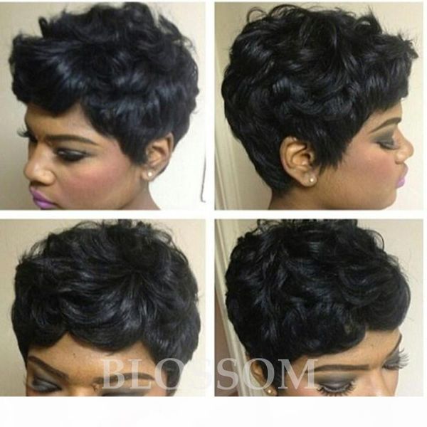 charming short curly short bob cut wigs with baby hair glueless virgin brazilian short full lace human hair wigs for black women, Black;brown
charming short curly short bob cut wigs with baby hair glueless virgin brazilian short full lace human hair wigs for black women, Black;brown