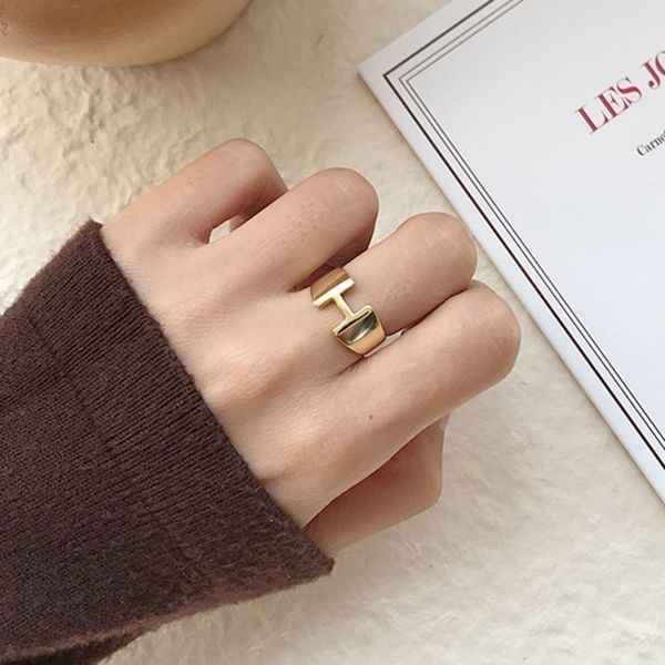 silvology 925 sterling silver gold h letter rings minimalist glossy elegant temperament open rings for women festival jewelry 201006, Golden;silver
silvology 925 sterling silver gold h letter rings minimalist glossy elegant temperament open rings for women festival jewelry 201006, Golden;silver