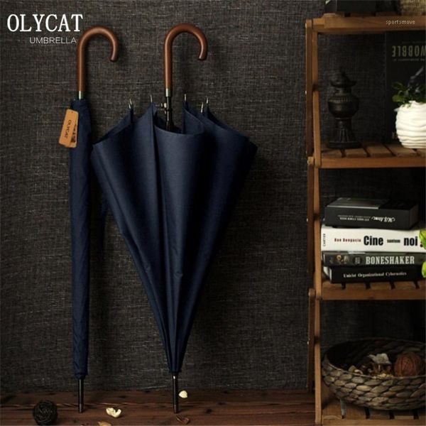 umbrellas arrival olycat brand long umbrella 8k windproof wooden handle large men rain quality classic business paraguas1
umbrellas arrival olycat brand long umbrella 8k windproof wooden handle large men rain quality classic business paraguas1
