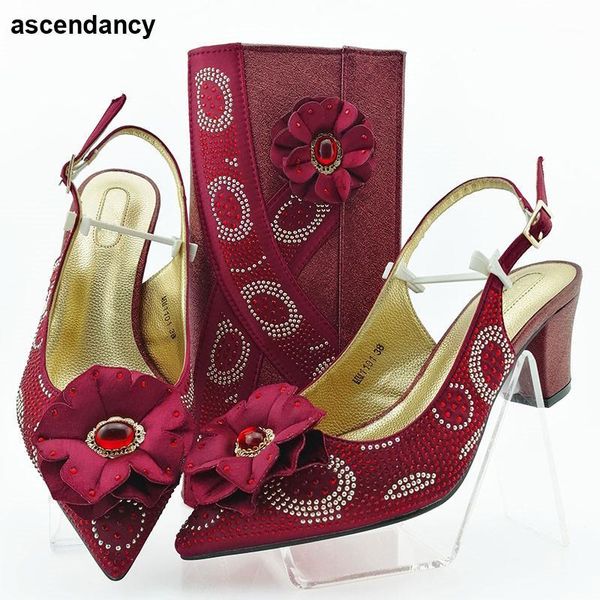leather african shoes and bags matching set decorated with appliques shoes woman high heel pumps women high heels pumps1, Black
leather african shoes and bags matching set decorated with appliques shoes woman high heel pumps women high heels pumps1, Black