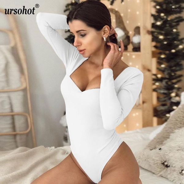 ursolong sleeve bodysuit women autumn fashion v neck solid skinny green black white winter body 1
ursolong sleeve bodysuit women autumn fashion v neck solid skinny green black white winter body 1