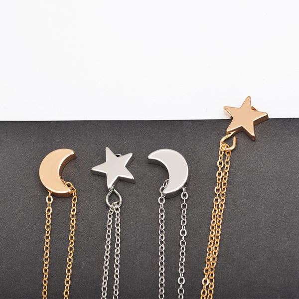 2021 metal star moon pendant necklace for women girls gold silver color alloy geometric chokers necklaces elegant gift
2021 metal star moon pendant necklace for women girls gold silver color alloy geometric chokers necklaces elegant gift