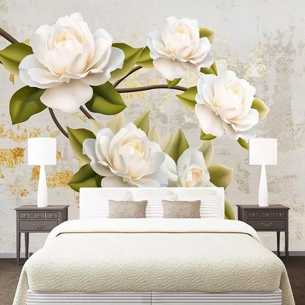 wallpapers custom 3d mural modern minimalist white flower wallpaper living room tv background wall home decoration cloth painting
wallpapers custom 3d mural modern minimalist white flower wallpaper living room tv background wall home decoration cloth painting