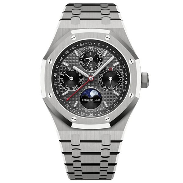 montre de luxe mens automatic mechanica movement silver watch 42mm full stainless steel sapphire super luminous 5atm waterproof wristwatches, Slivery;brown
montre de luxe mens automatic mechanica movement silver watch 42mm full stainless steel sapphire super luminous 5atm waterproof wristwatches, Slivery;brown
