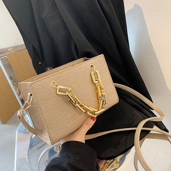 chain design new pu leather bags for women 2020 autumn lady shoulder messenger handbags female fashion cross body bag sac
chain design new pu leather bags for women 2020 autumn lady shoulder messenger handbags female fashion cross body bag sac