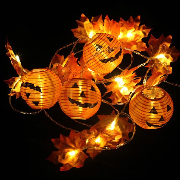 10/20 led maple leaf garland string 3d pumpkin lights for halloween thanksgiving fall decoration light
10/20 led maple leaf garland string 3d pumpkin lights for halloween thanksgiving fall decoration light
