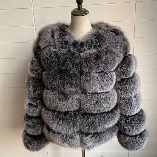 2020 new new fashion women fashion real natural fox fur long coat jacket for winter warm over coatx1019, Black
2020 new new fashion women fashion real natural fox fur long coat jacket for winter warm over coatx1019, Black
