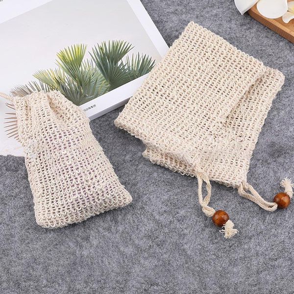 sisal soap bags exfoliating with drawstring natural soap bag sack holder mesh drawstring for bathing washing hands tools1 
sisal soap bags exfoliating with drawstring natural soap bag sack holder mesh drawstring for bathing washing hands tools1