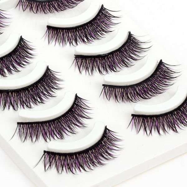 false eyelashes yokpn double color fake natural volume eye lashes tools thick glam eyelash 5 pairs makeup bushy
false eyelashes yokpn double color fake natural volume eye lashes tools thick glam eyelash 5 pairs makeup bushy
