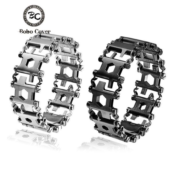 new high quailty stainless steel tool survival bracelet men wearable 29 in 1 bracelet strap multi-function outdoor emergency kit 0930, Black
new high quailty stainless steel tool survival bracelet men wearable 29 in 1 bracelet strap multi-function outdoor emergency kit 0930, Black