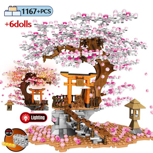 sembo street view idea shrine bricks sakura stall bricks city friends cherry blossom landscape house tree building block toys 1008
sembo street view idea shrine bricks sakura stall bricks city friends cherry blossom landscape house tree building block toys 1008