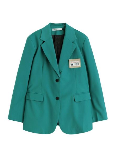 women's suits & blazers coat female star celebrity inspired basin friends group pet suit appearance quality, White;black
women's suits & blazers coat female star celebrity inspired basin friends group pet suit appearance quality, White;black
