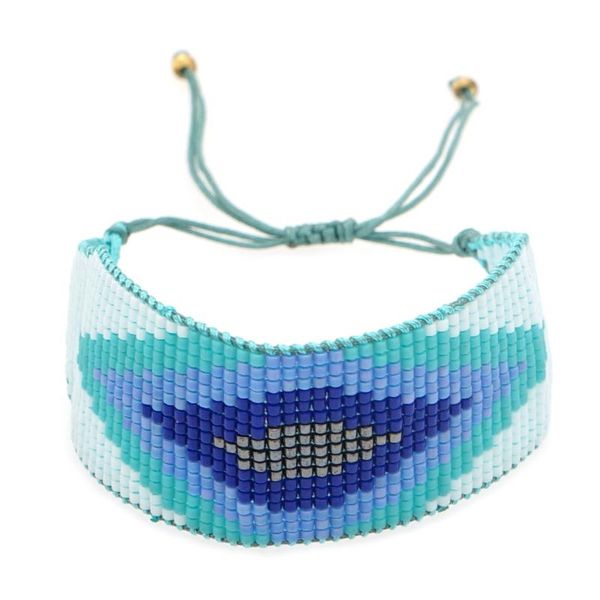 charm bracelets wrap bracelet for men 2021 woven friendship jewelry bohemian blue color pulsera trendy beach jewellery miyuki, Golden;silver
charm bracelets wrap bracelet for men 2021 woven friendship jewelry bohemian blue color pulsera trendy beach jewellery miyuki, Golden;silver