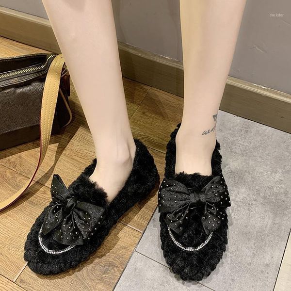 lucyever cute bow flat ankle boots for women warm short plush cotton padded shoes woman shiny crystal winter booties ladies 20211, Black
lucyever cute bow flat ankle boots for women warm short plush cotton padded shoes woman shiny crystal winter booties ladies 20211, Black