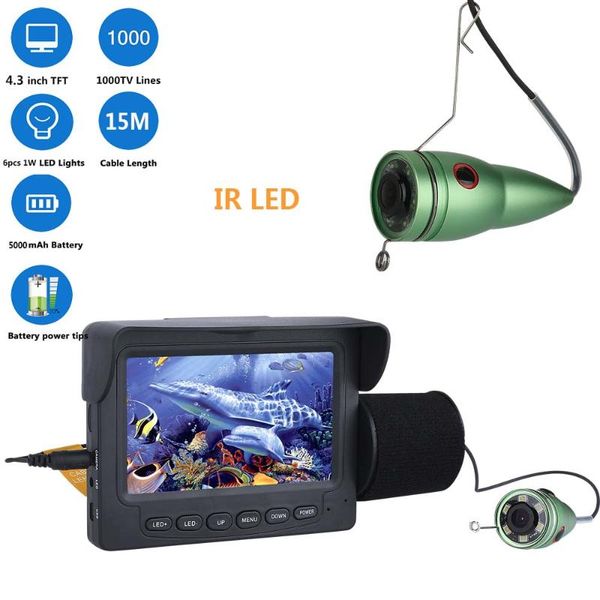 fish finder pddhkk 50m 4.3'' lcd screen fishing camera 1000tvl 6w ir leds night vision waterproof ice 5000mah battey
fish finder pddhkk 50m 4.3'' lcd screen fishing camera 1000tvl 6w ir leds night vision waterproof ice 5000mah battey