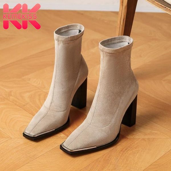 kemekiss size 34-43 women ankle boots thick high heel winter shoes woman square toe fashion office lady street footwear1, Black
kemekiss size 34-43 women ankle boots thick high heel winter shoes woman square toe fashion office lady street footwear1, Black