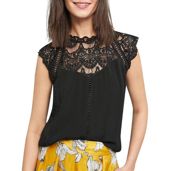 summer 2021 womens blouses lace patchwork sleeveless solid shirt women blouse blusas roupa feminina shirt, White
summer 2021 womens blouses lace patchwork sleeveless solid shirt women blouse blusas roupa feminina shirt, White