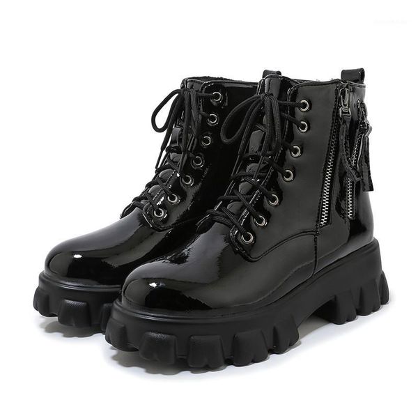 boots fashion double zipper style pu leather short for women flat thick sole black fall winter casual 20211
boots fashion double zipper style pu leather short for women flat thick sole black fall winter casual 20211