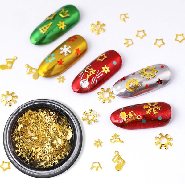 1 box mixed 3d christmas nail art decorations nail design gold rivet manicure accessories diy slider nail studs metal frame, Silver;gold
1 box mixed 3d christmas nail art decorations nail design gold rivet manicure accessories diy slider nail studs metal frame, Silver;gold