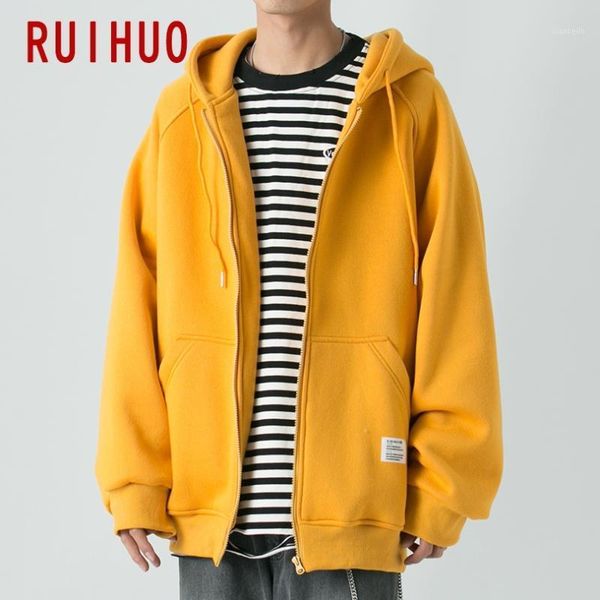 ruihuo 2020 new solid zipper hoodies men hip hop fashion men hoodies sweatshirts streetwear hooded sweatshirts m-2xl1, Black
ruihuo 2020 new solid zipper hoodies men hip hop fashion men hoodies sweatshirts streetwear hooded sweatshirts m-2xl1, Black