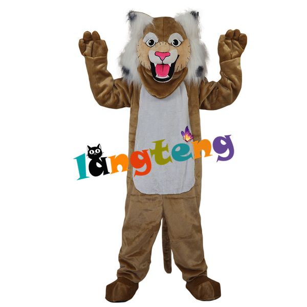 mascot costumes857 brown wildcat stray cat hare racoon animal costume character design, Red;yellow
mascot costumes857 brown wildcat stray cat hare racoon animal costume character design, Red;yellow