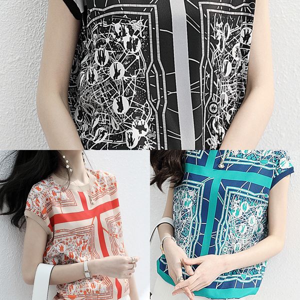printed chiffon t- shirt women's spring summer 2020 new european style small shirt thin short sleeve round neck splicing t-shirt wcs, White
printed chiffon t- shirt women's spring summer 2020 new european style small shirt thin short sleeve round neck splicing t-shirt wcs, White